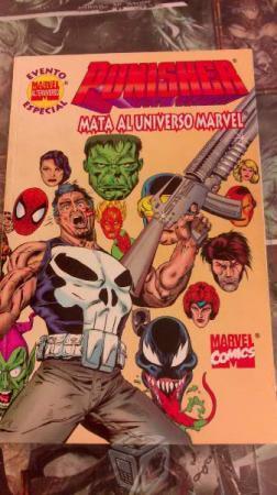 Marvel Comics Punisher Mata el Universo Marvel