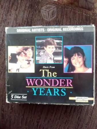 Los Años Maravillosos THE WONDER YEARS 5 CDs