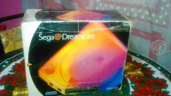 Sega dremcast con caja