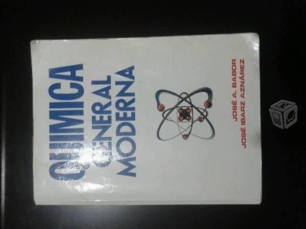 Libro de Química General Moderna de José A. Babor