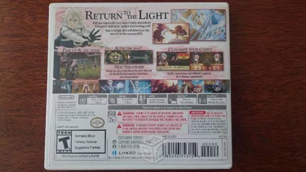 Fire Emblem Fates Birthright Nintendo 3DS XL