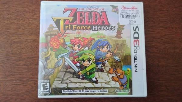 Zelda Tri Force Heroes Nintendo 3DS XL Nuevo