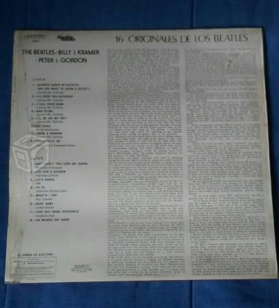 Disco LP 16 Originales The Beatles