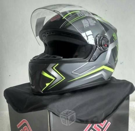 Casco faseed cerrado xrt negro mate