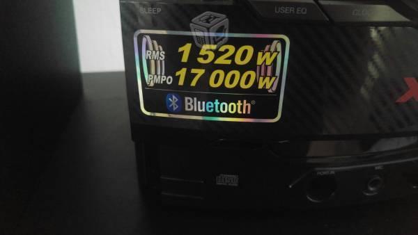 Estereo LG 17,000 W, Bluetooth, USB, NFC