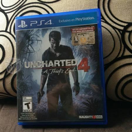 Uncharted 4 ps4 v/c