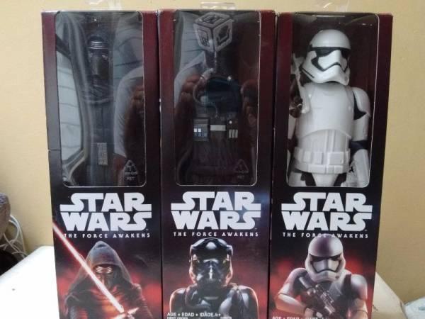 Lote de 3 figuras de star wars de coleccion