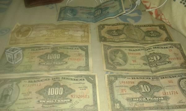 billetes mexicanos antiguos