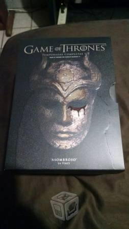 Serie Game of thornes de la 1 a la 5