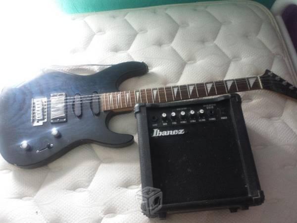 Guitarra y amplificador