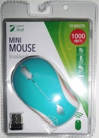 Mouse Inalámbrico Green Leaf Modelo 18-8842BL