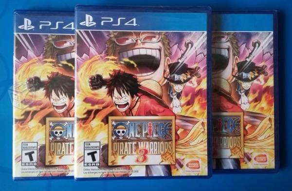 One Piece Pirate Warriors 3 PS4 Nuevo