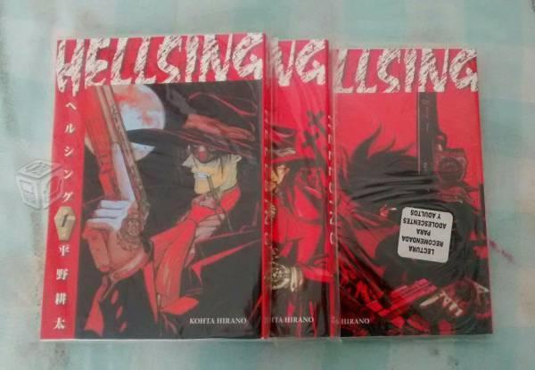 Hellsing,tomos 1,2 y 5