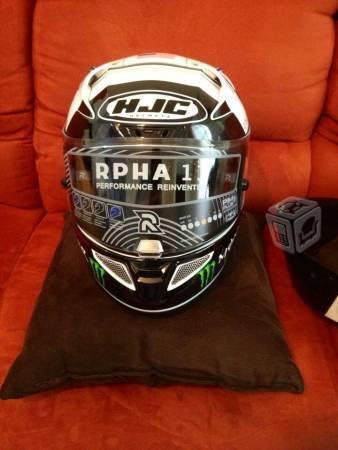 Casco profesional hjc gama alta Jorge Lorenzo