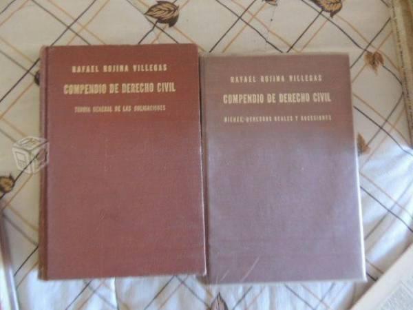 3 libros de derecho