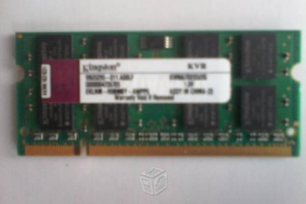 Modulo de Memoria RAM DDR2 de 2GB para Laptop