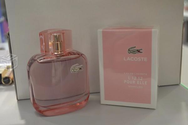 Nuevos Perfumes Lacoste L.12.12 Dama 100ml
