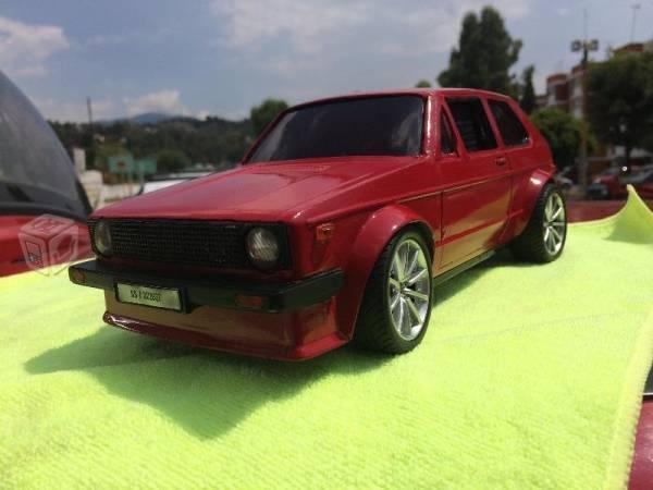 Volkswagen caribe gt color rojo 1/12