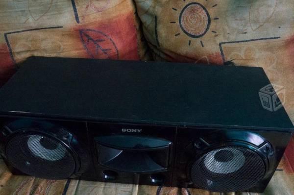 Canal Central Sony 3 Vias Madera 200 Watts RMS