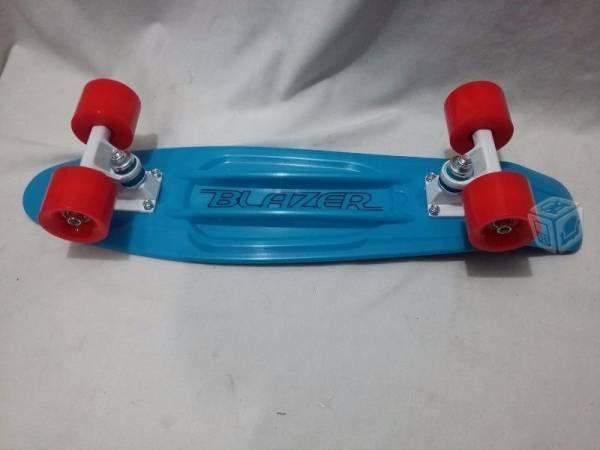 Mini Cruiser Retro Reforzado Azul