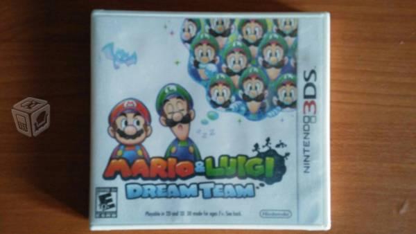 Mario & luigi dream team, nintendo, mario, 3ds