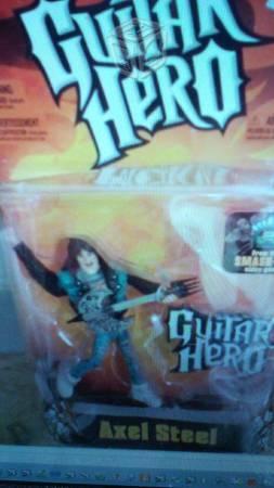 Figura de guitar hero Axel steel