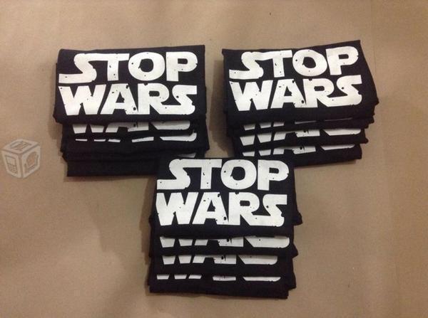 Playeras STOP WARS (Star Wars)