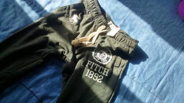 Pants Abercrombie Gris Nuevo