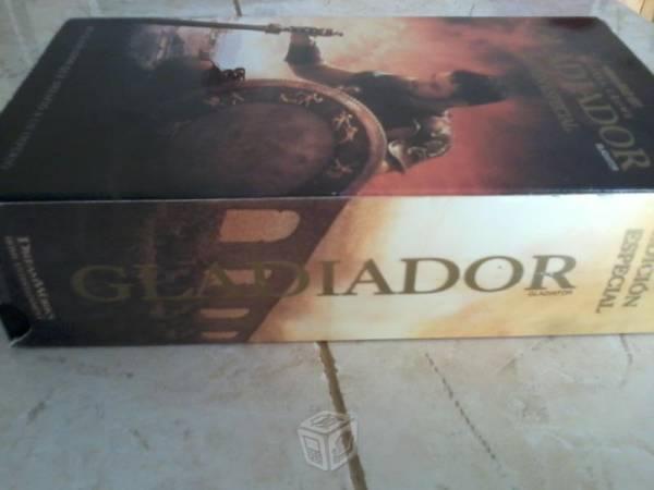 Pelicula GLADIADOR Edicion especial en formato VHS