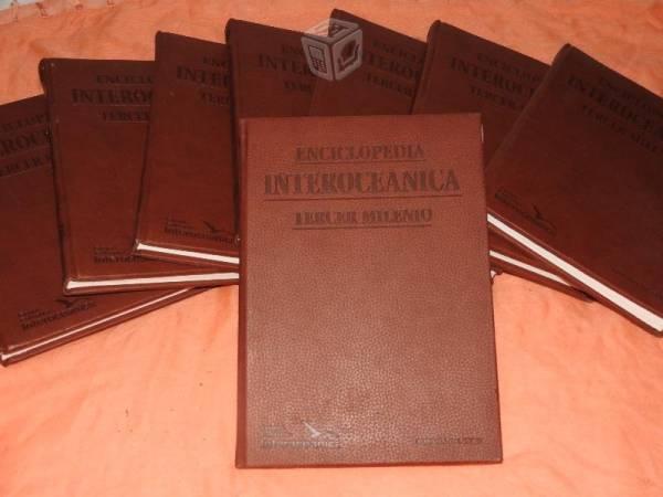 Enciclopedia 10 Tomos FORRADA PIEL Interoceanica