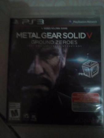 Metal gear solid 5 ground zeroes para ps3