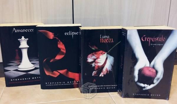 Saga de Crepúsculo, colección de 4 libros