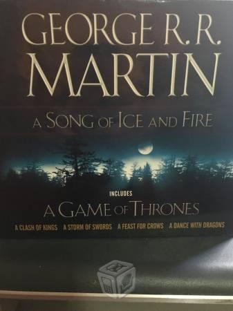 Paquete libros Game of thrones INGLES