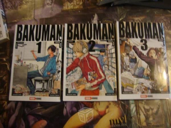 Manga Paninni 3 Tomos Bakuman 1 2 y 3