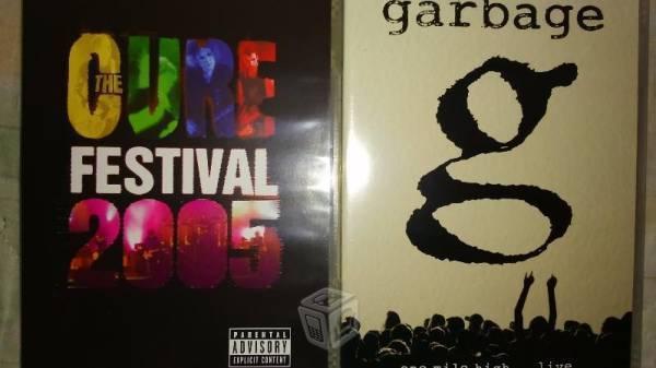 Dvd the cure y garbage