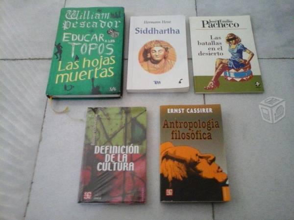 PAQUETE de 5 Libros de Literatura