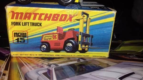 Matchbox fork lift truck new15, 1972