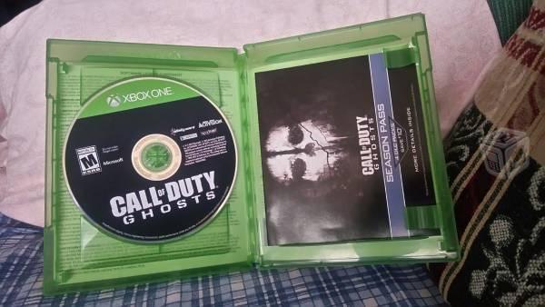 Call of duty GHOST XBOX ONE
