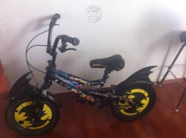 Bicicleta para niño de batman