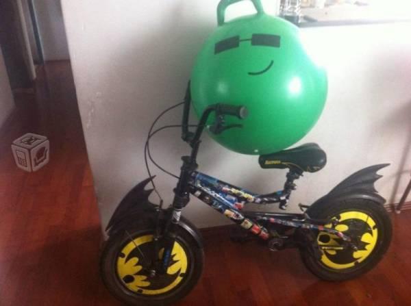 Bicicleta para niño de batman