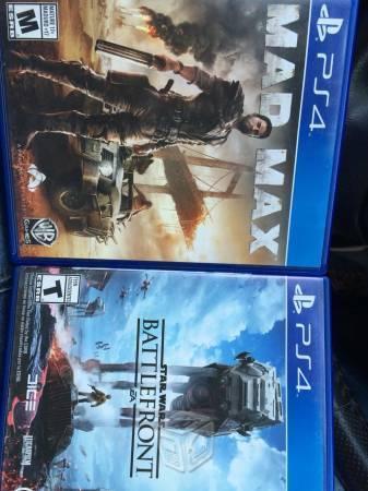 Mad max y battlefront ps4