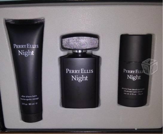 Perfume original set perry ellis night