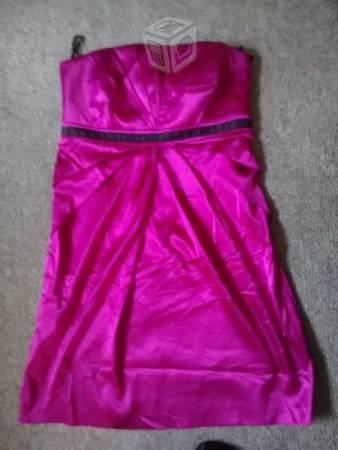 Vestido cocktail rosa