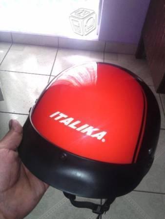 Casco italika naranja