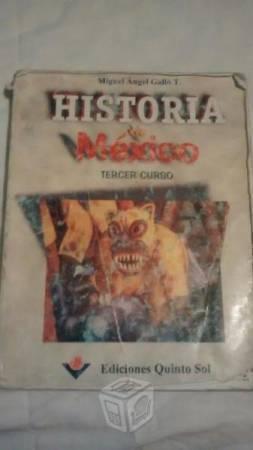 Historia de mexico. tercer curso