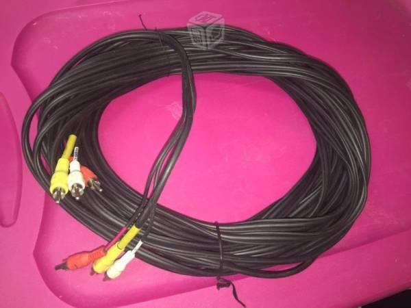 Cable Rca Audio Video Uso Profesional 15 Mts