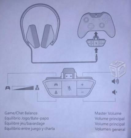 Adaptador Headset Audifonos Estereo Xbox One