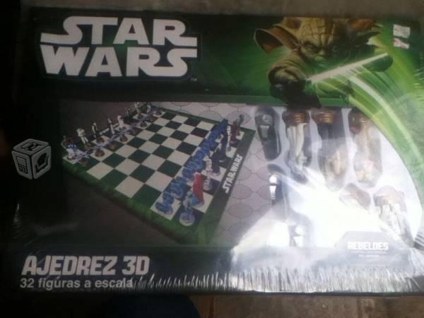 Ajedrez 3d de star wars con licencia