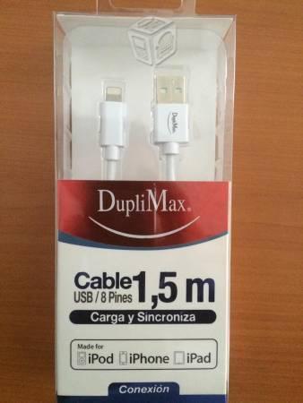 Cable Duplimax para Iphone, Ipod, Ipad