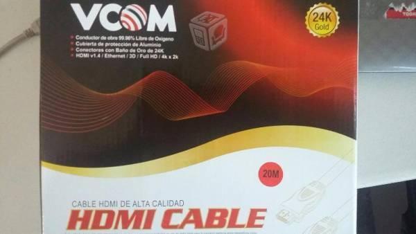 Cable HDMI 20 mts alta calidad